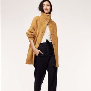 Aritzia Karlis Sweater Cairo Gold